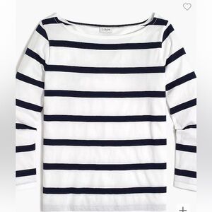 J CREW - three quarter sleeve boatneck tee for Women